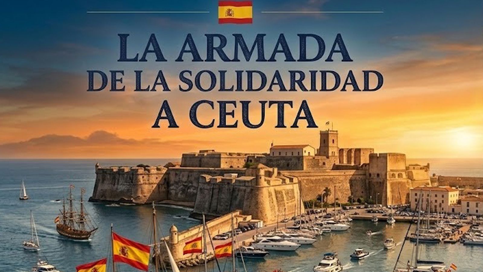 Reproducción del cartel anunciador de la travesía