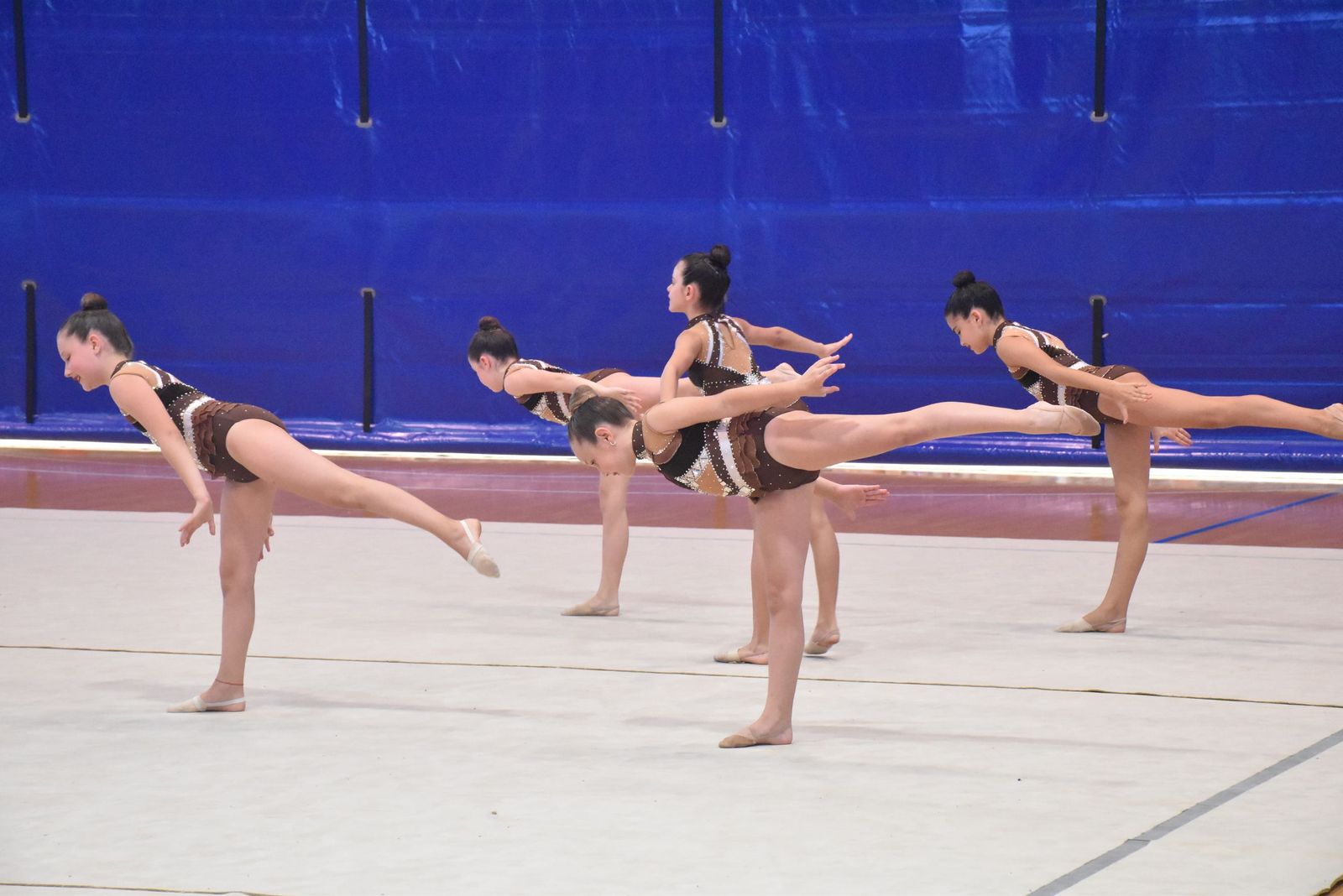 Exhibición de Gimnasia Rítmica