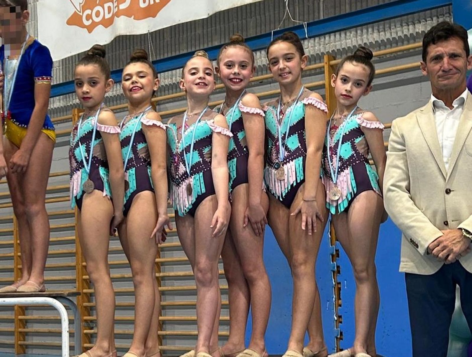 El Club Rítmica Ceuta triunfa con diez medallas en el Torneo Alsur de Manilva