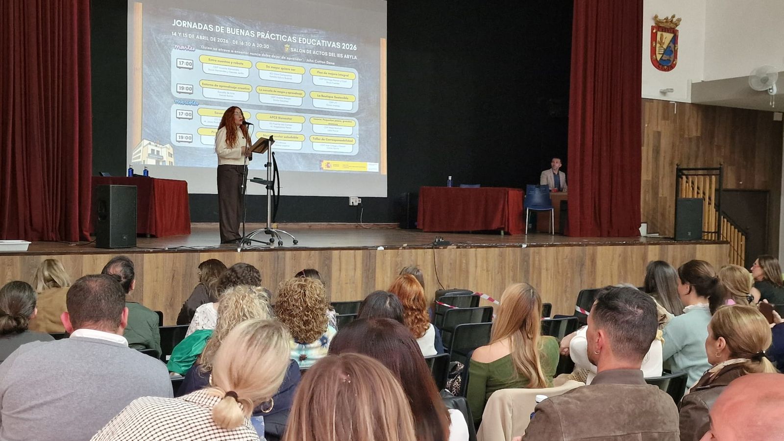 Amanda Gil durante su ponencia en el Abyla este miércoles.