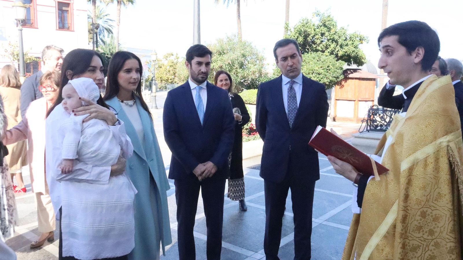 Bautizo de Pablo en Santa María de África