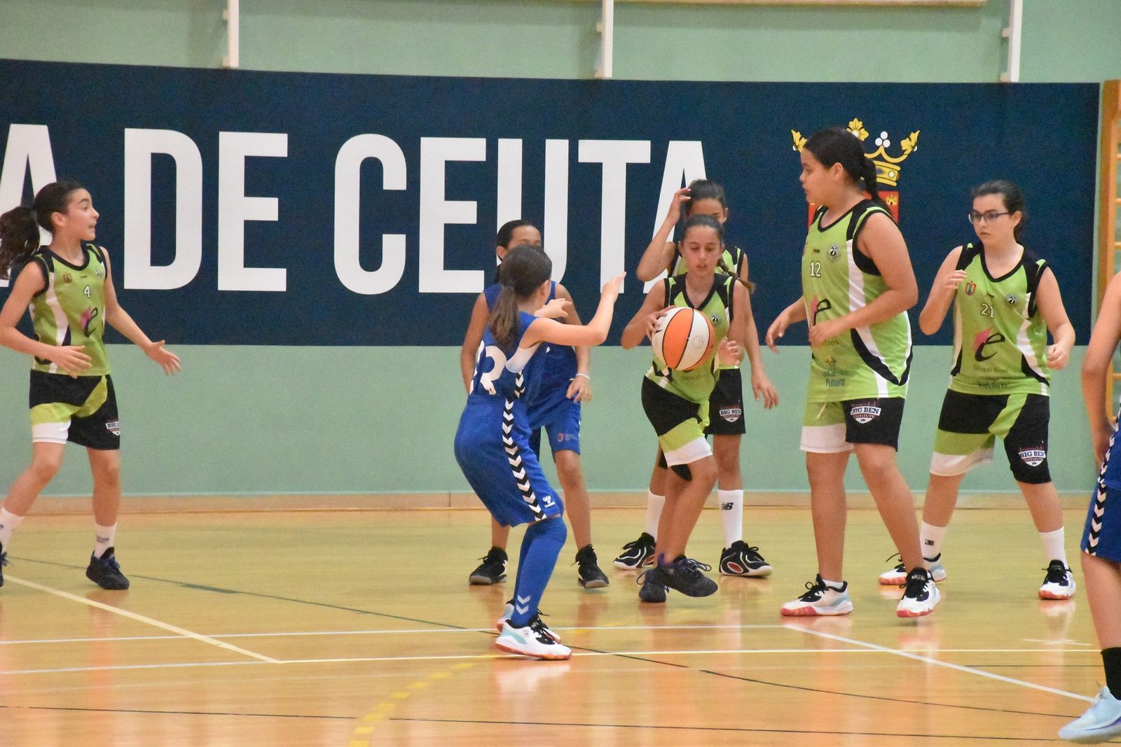 Finales de la liga de Minibasket