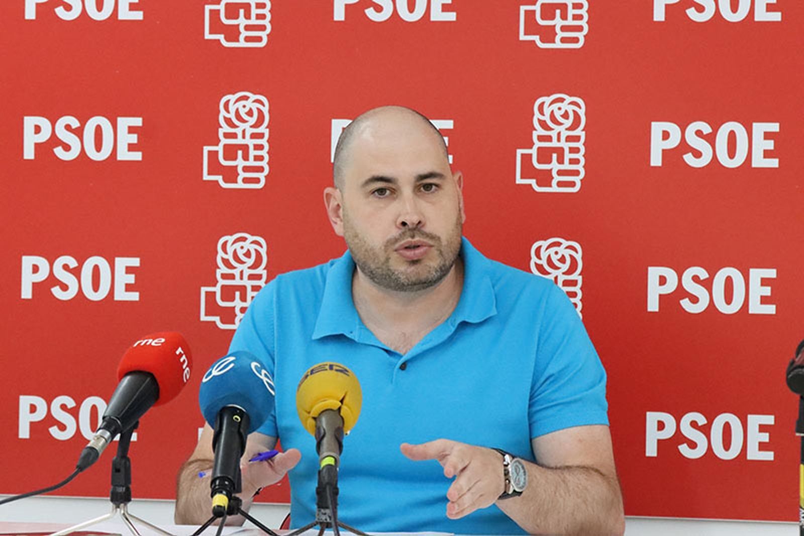 Pérez Triano, durante su comparecencia ante los medios/FOTO REDUAN