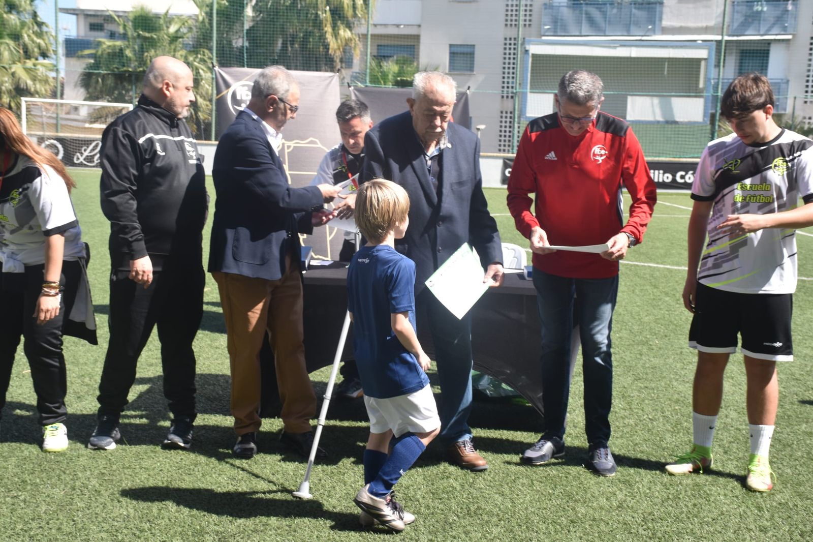 Entrega de diplomas Campus de Fútbol