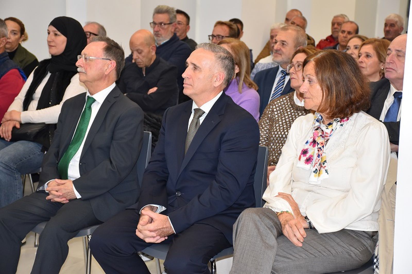 Homenaje en la Estación del Ferrocarril. / FOTO NICOL'S