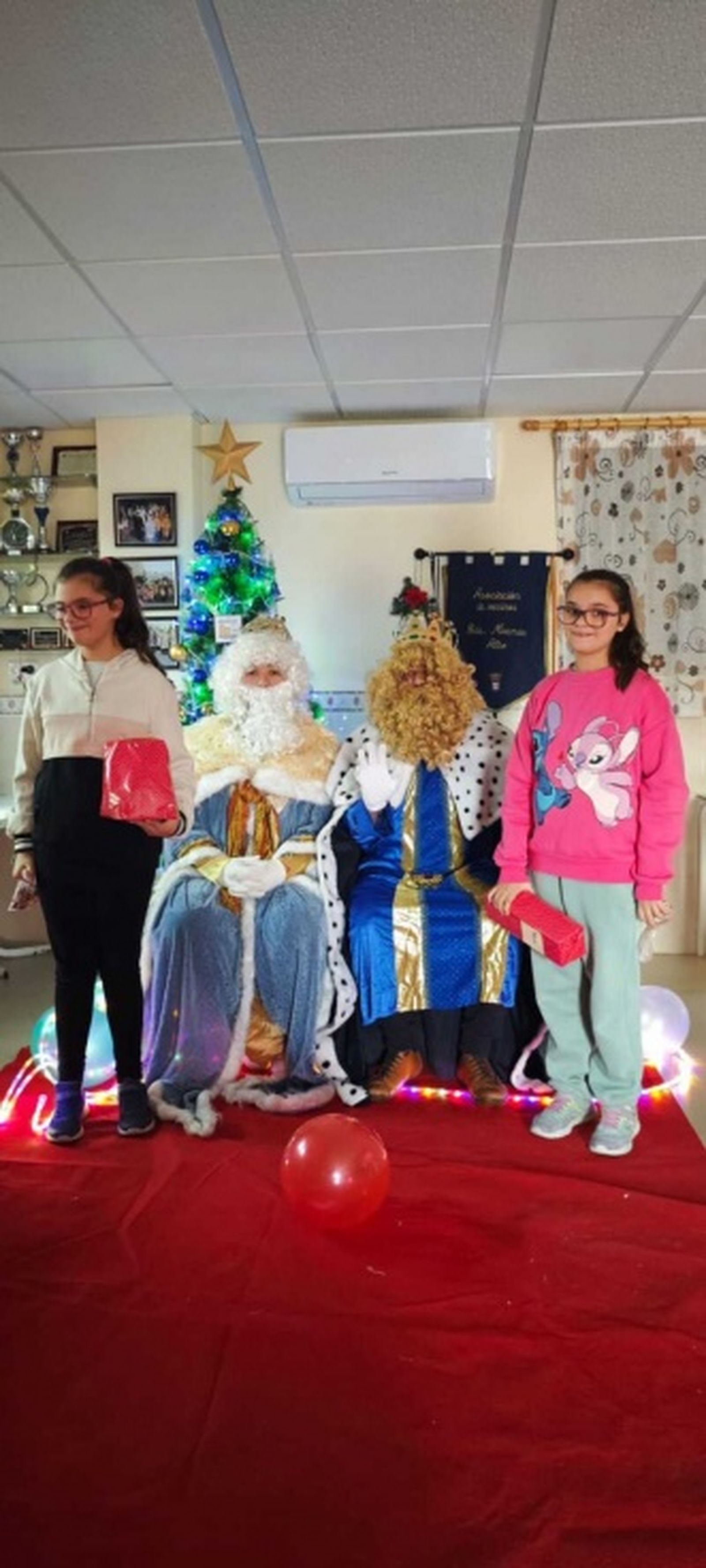 Los Reyes Magos en Miramar Alto. / FOTO CEDIDA