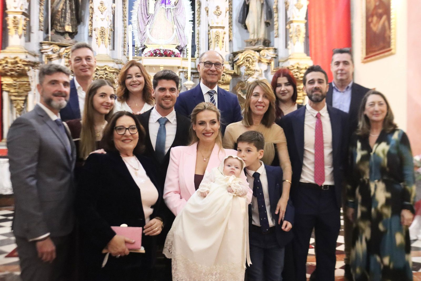 Bautizo de Minerva María en Los Remedios