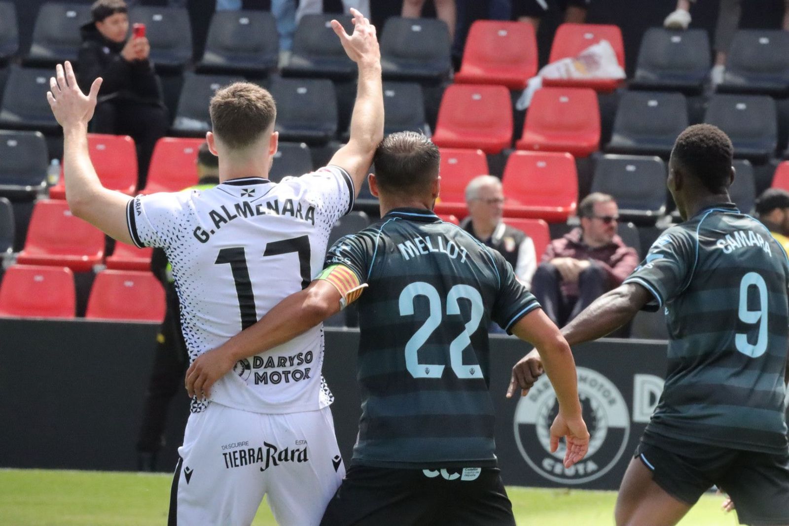 Así se vivió el partido entre la AD Ceuta y el CD Castellón en imágenes