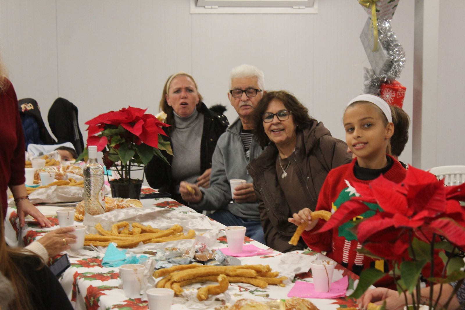 Una chocolatada especial en Juan XXIII