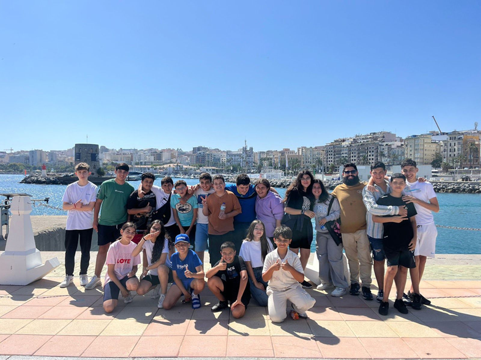 1ºF del IES Abyla./ FOTO C.L.