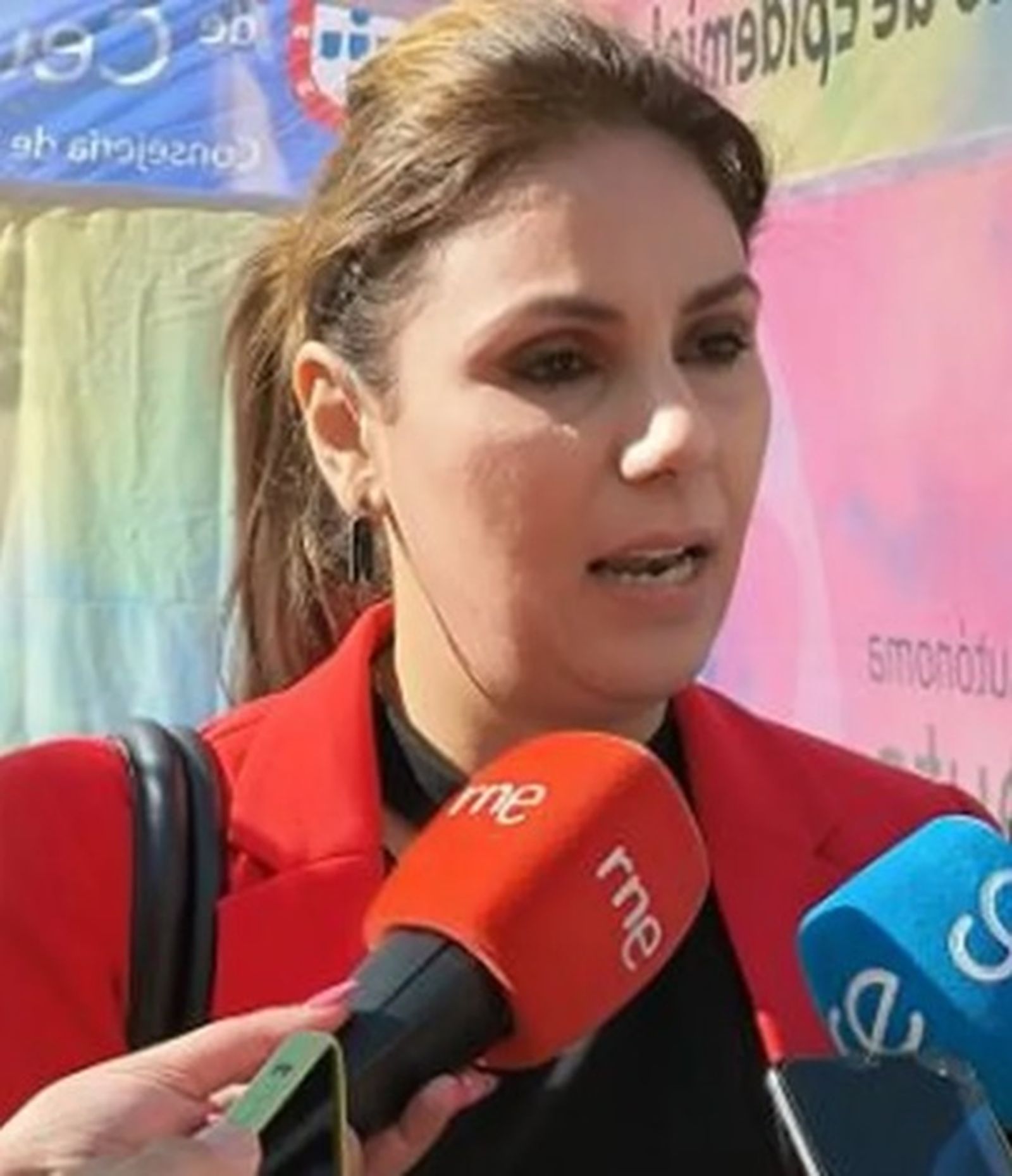 La consejera de Sanidad y Servicios Sociales, Nabila Benzina.