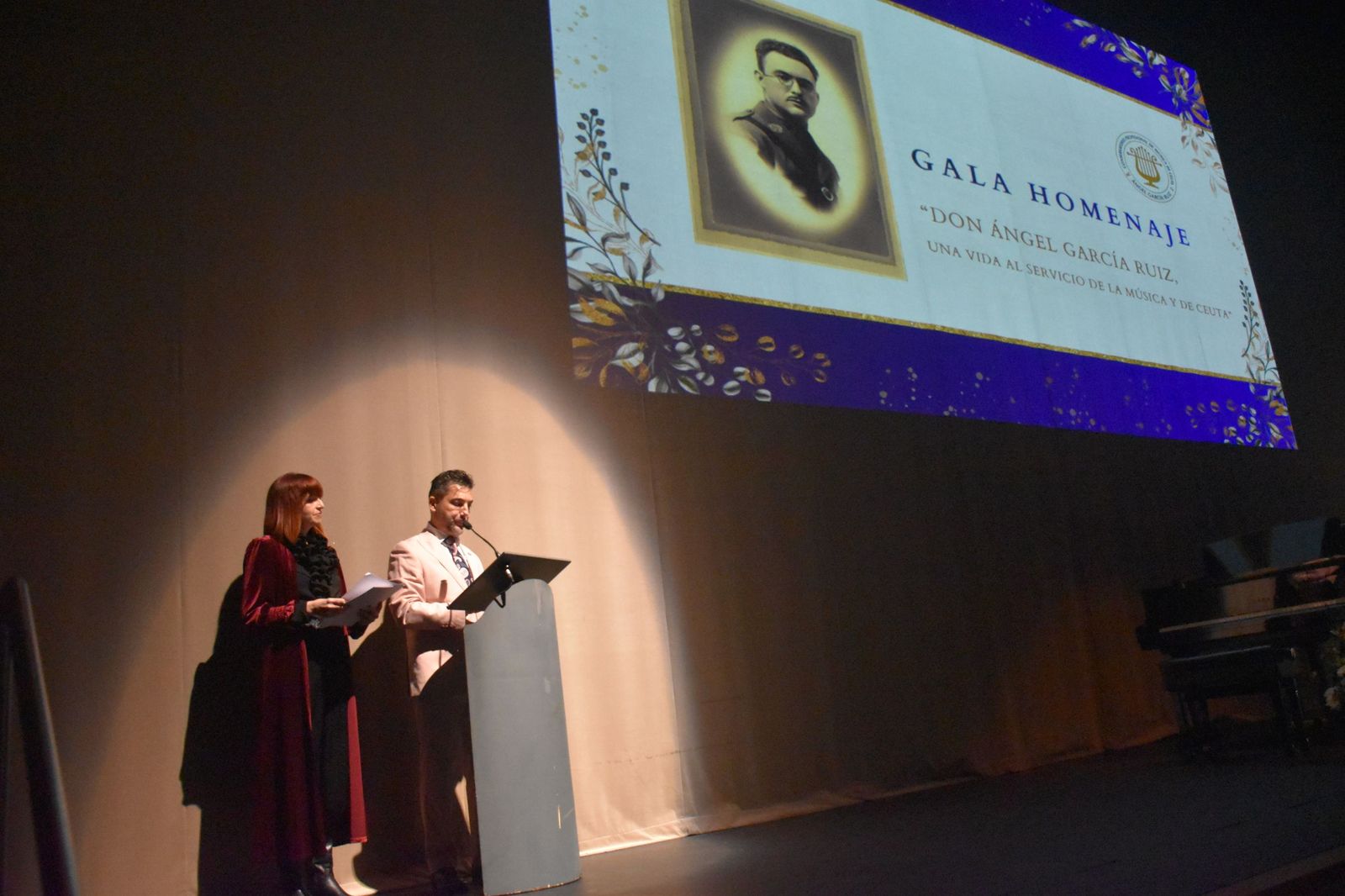 Un momento del acto celebrado hoy en el Teatro Auditorio Revellín