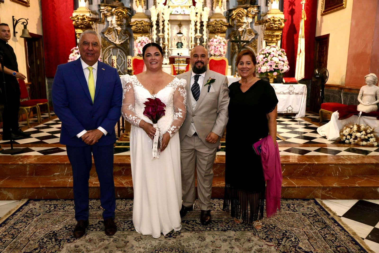 Eva y Fran contraen matrimonio en Los Remedios