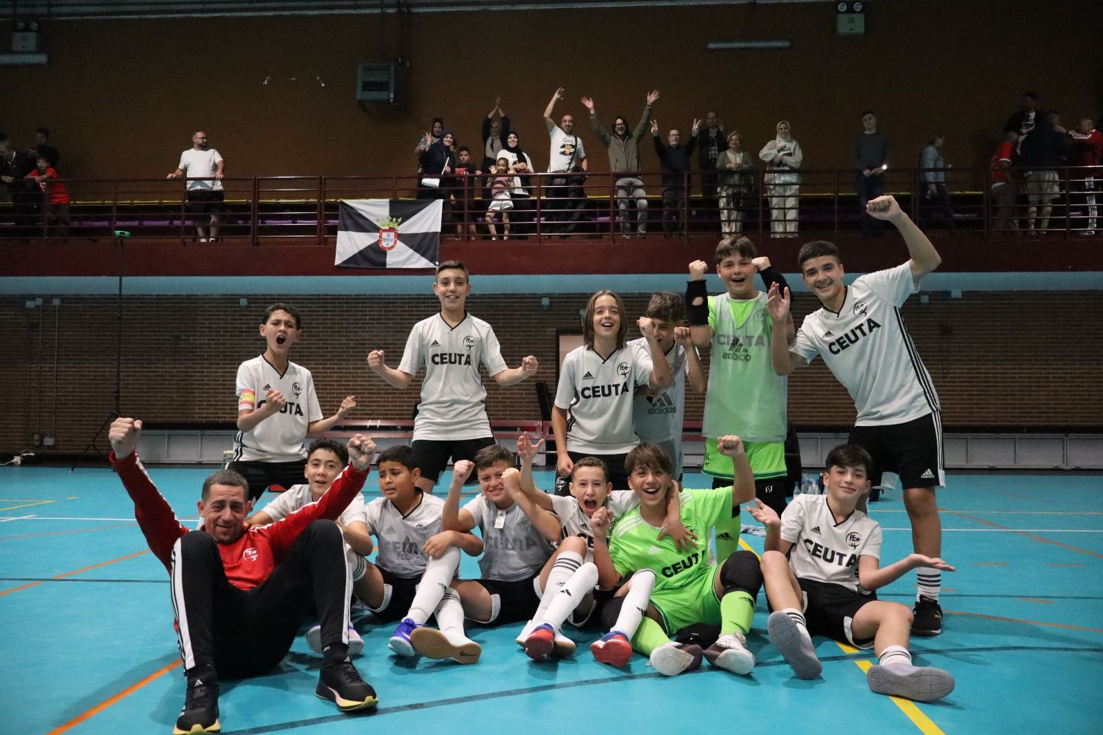 Las selecciones Sub-12 de Ceuta en el Nacional