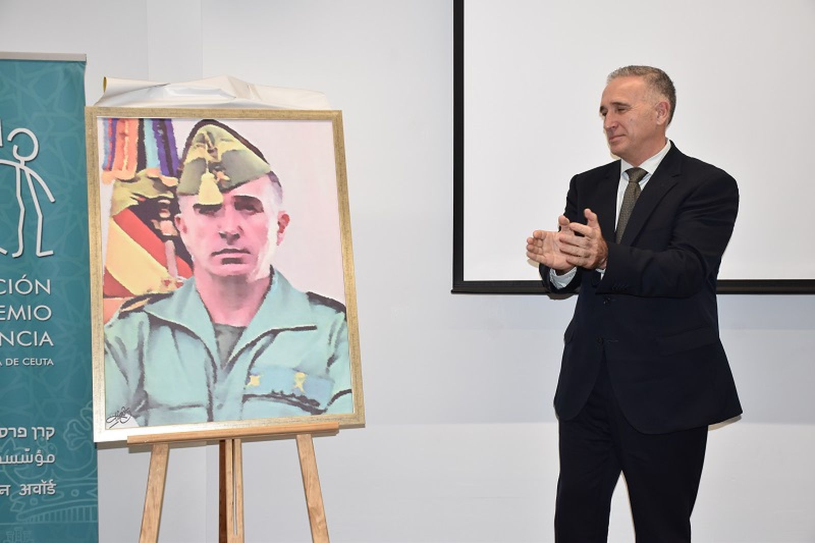 Homenaje en la Estación del Ferrocarril. / FOTO NICOL'S
