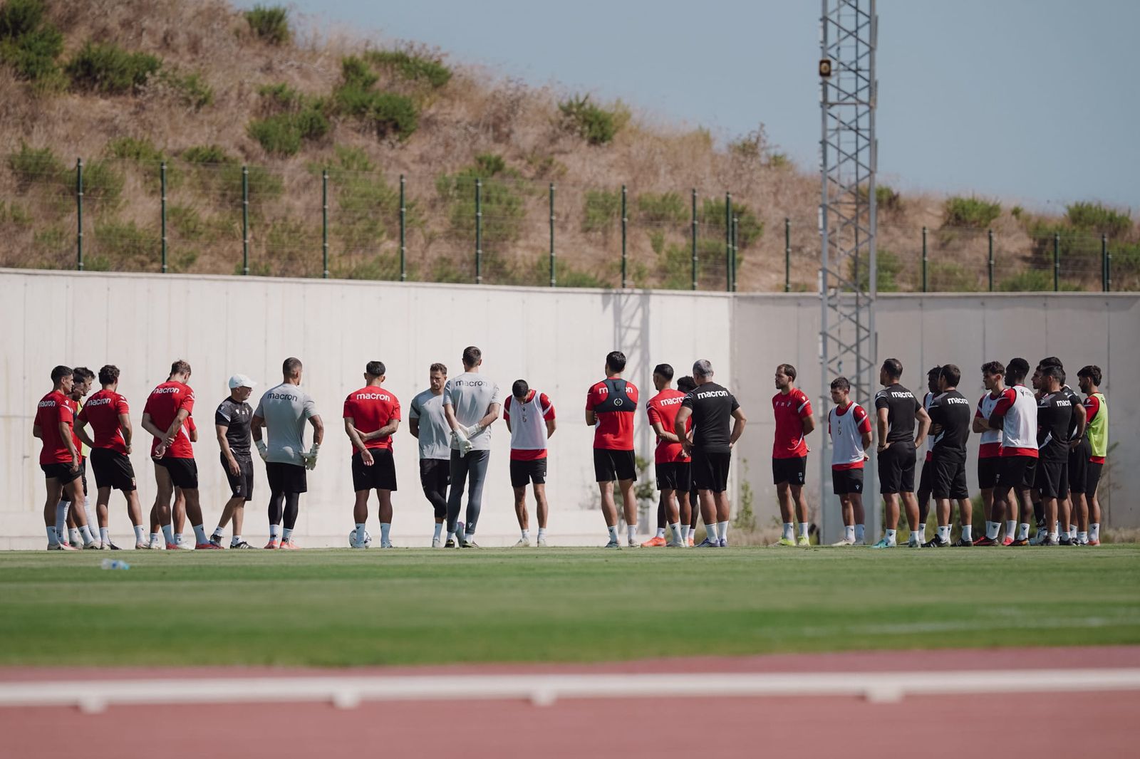 Así ha sido el entrenamiento del Ceuta
