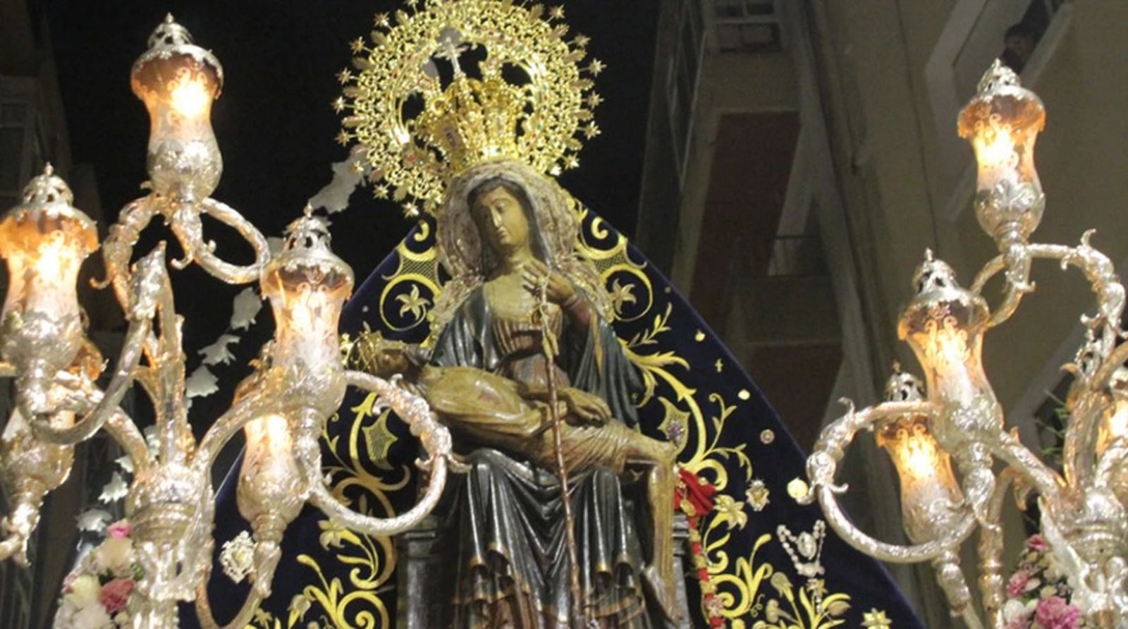 La Virgen de África, en su procesión de 2025