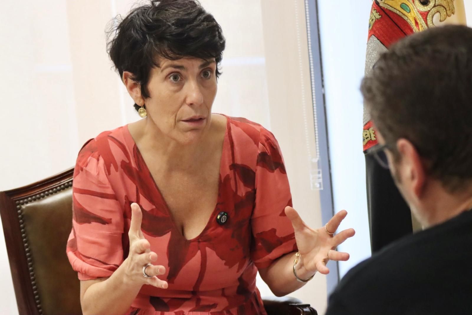 Elma Saiz, ministra de Igualdad, Seguridad Social y Migraciones
