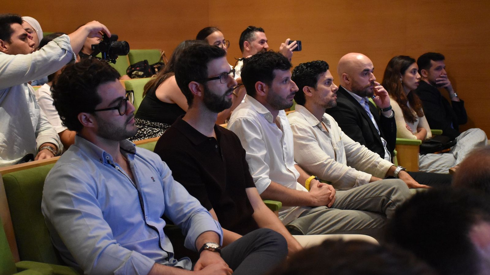 Varios de los responsables de las startups que han participado en el Demo Day de la Fase Despegue del programa Impulsa de la Cámara