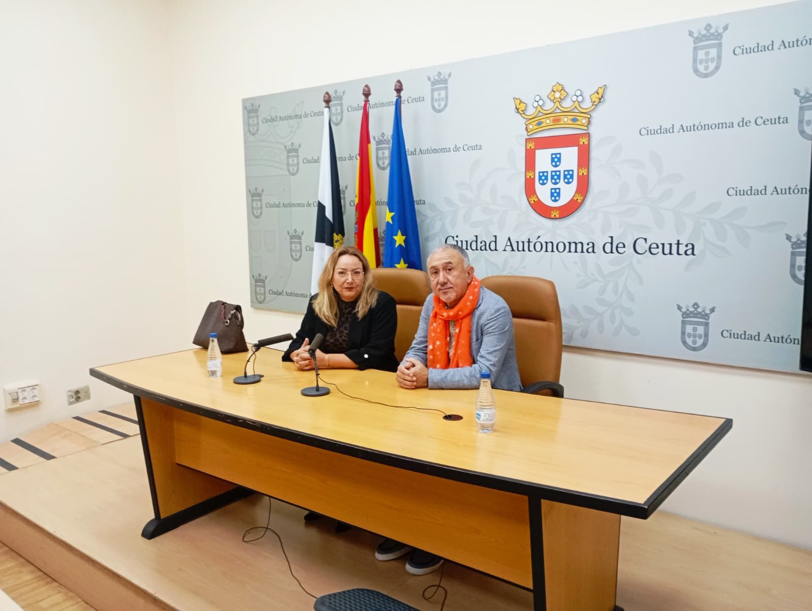 José Álvarez junto a Yolanda Aparicio