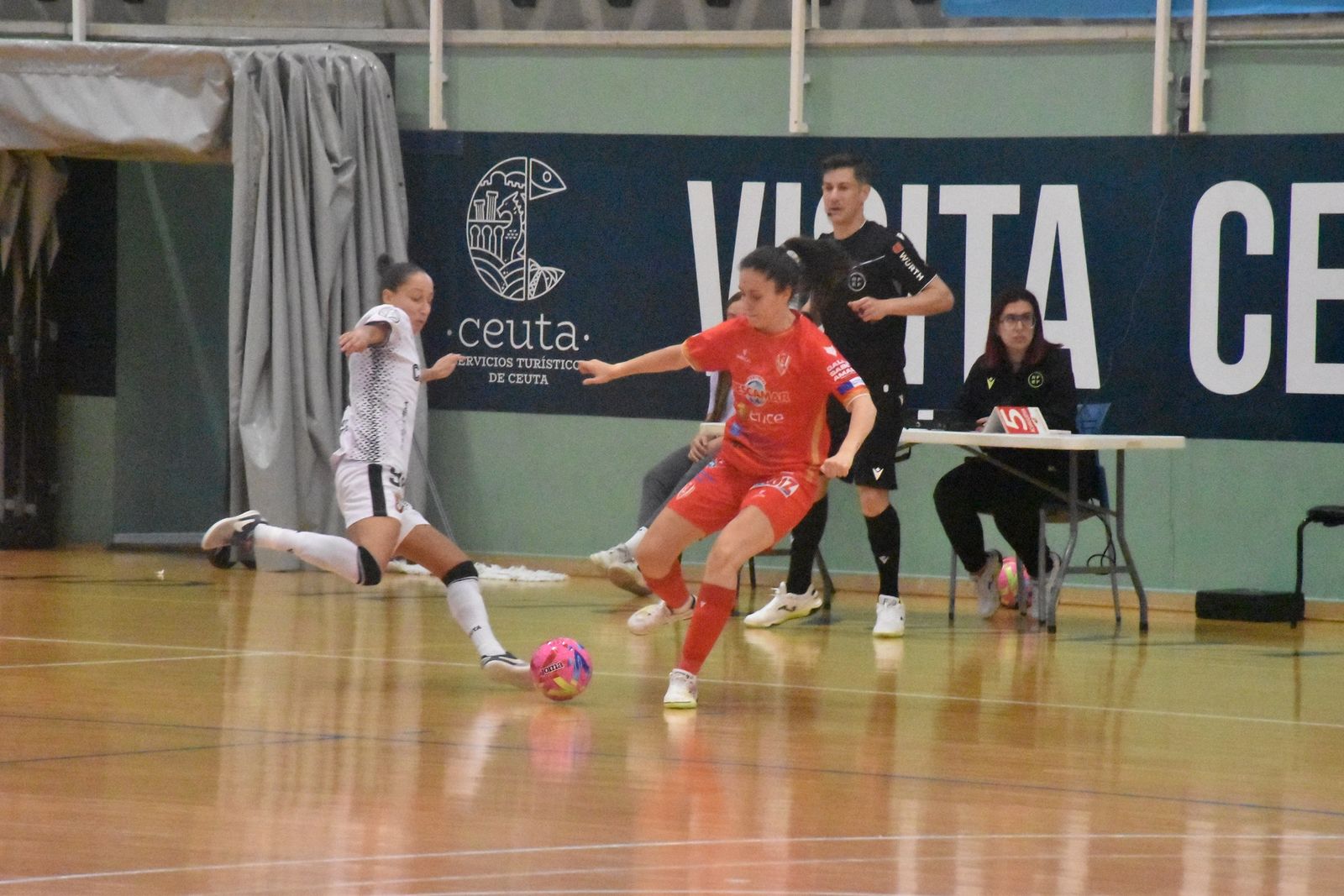 La AD Ceuta Femenino empató frente al Poio