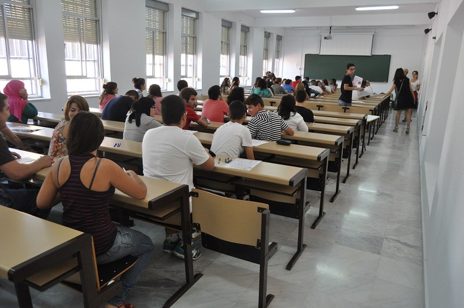 Una clase de Ceuta en una imagen de archivo. / FOTO EL PUEBLO
