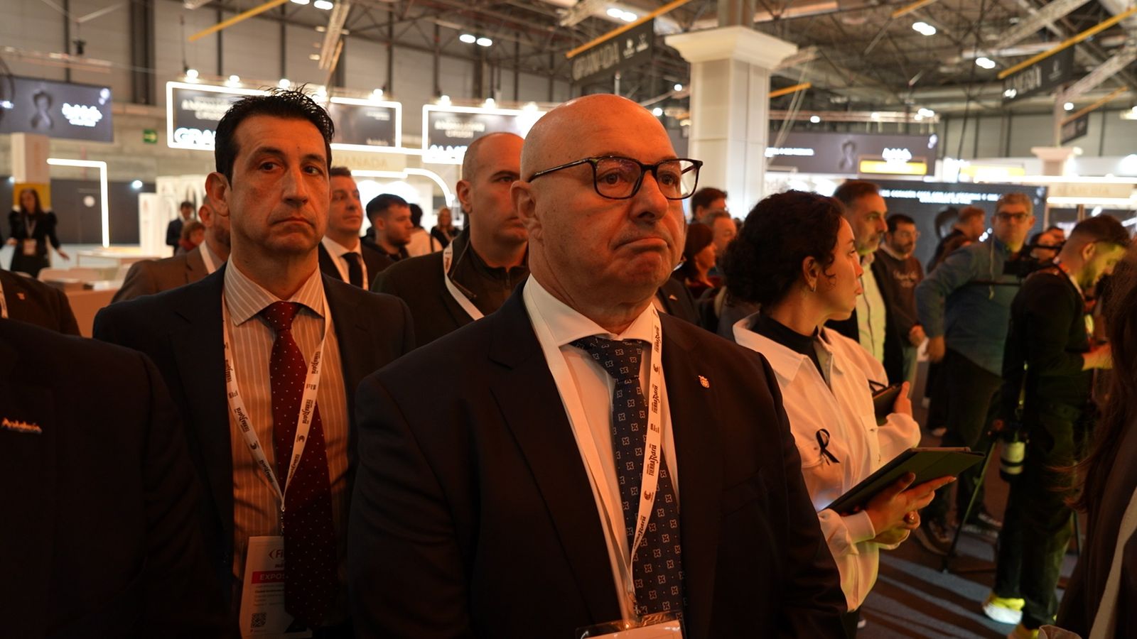 Ceuta inicia su participación en FITUR asistiendo al homenaje a las víctimas de Adamuz en el stand de Andalucía