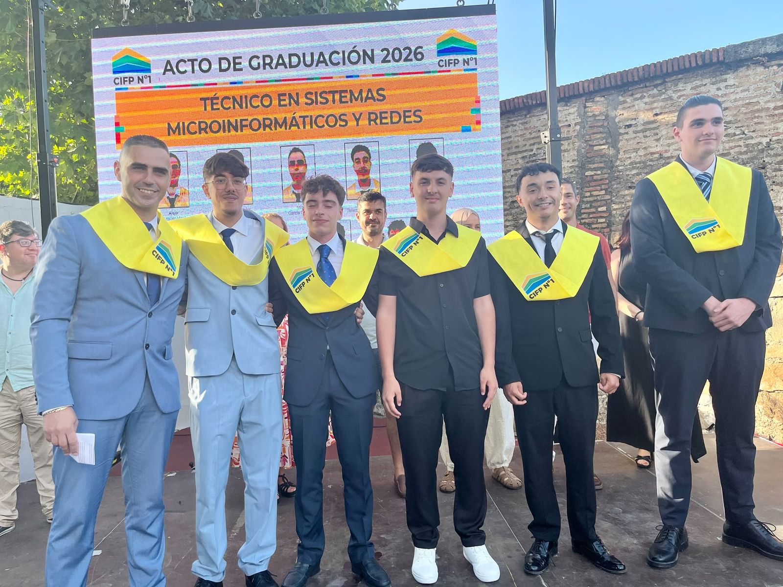 El CIFP1 celebra su graduación