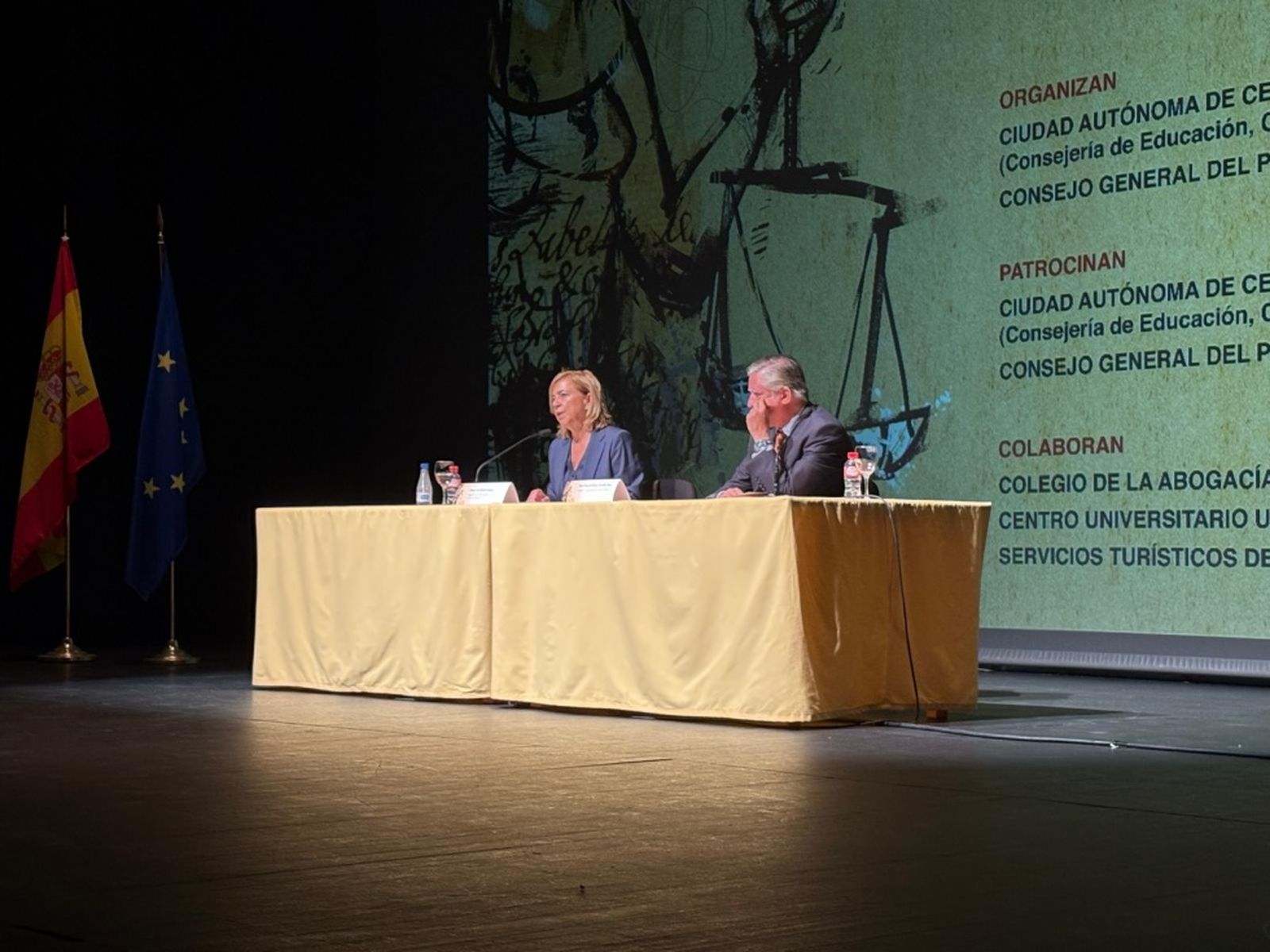 La Magistrada de la Sala Segunda del Tribunal Supremo, Ana Ferrer, este viernes. / FOTO J.I.M.