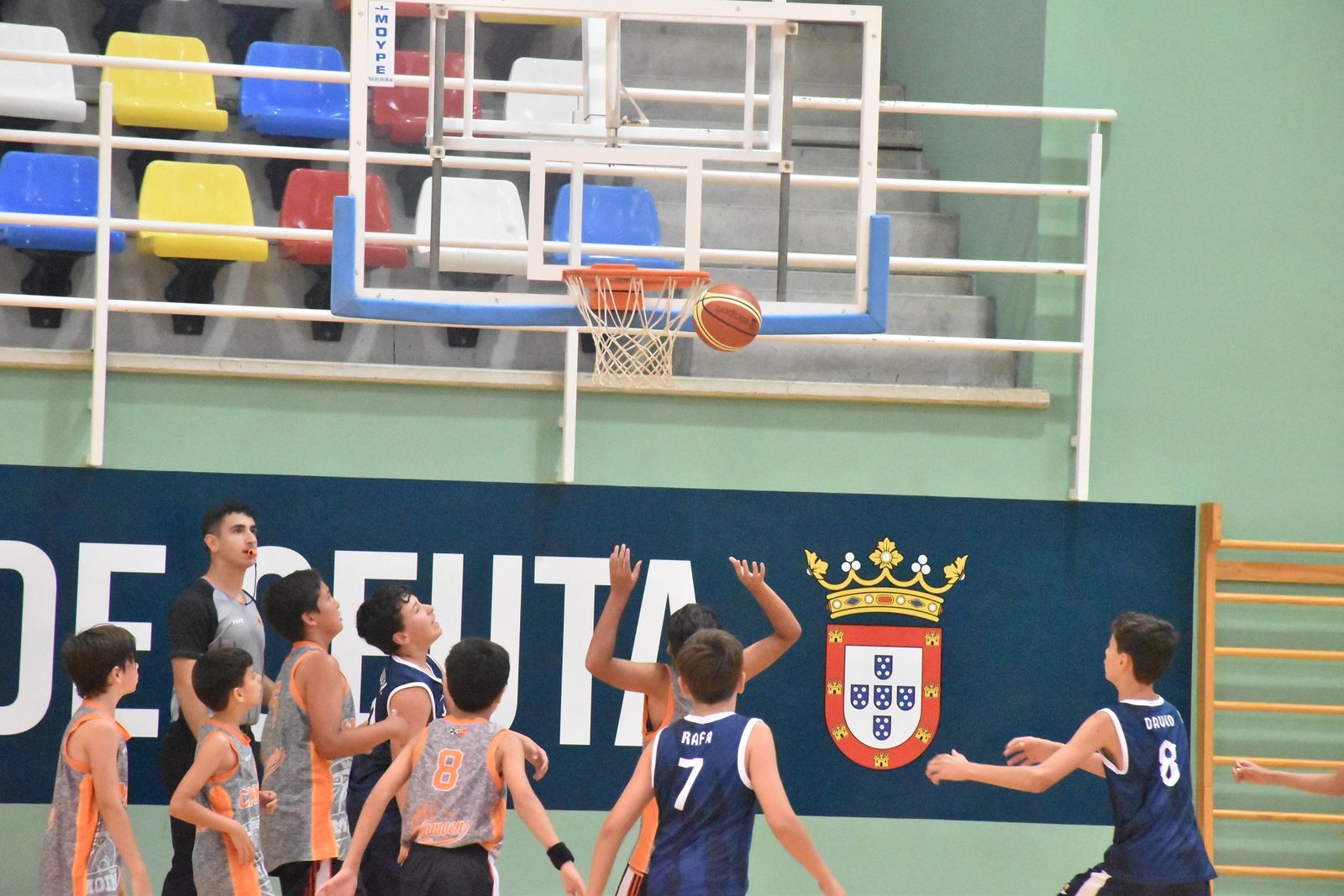 Finales de la liga de Minibasket