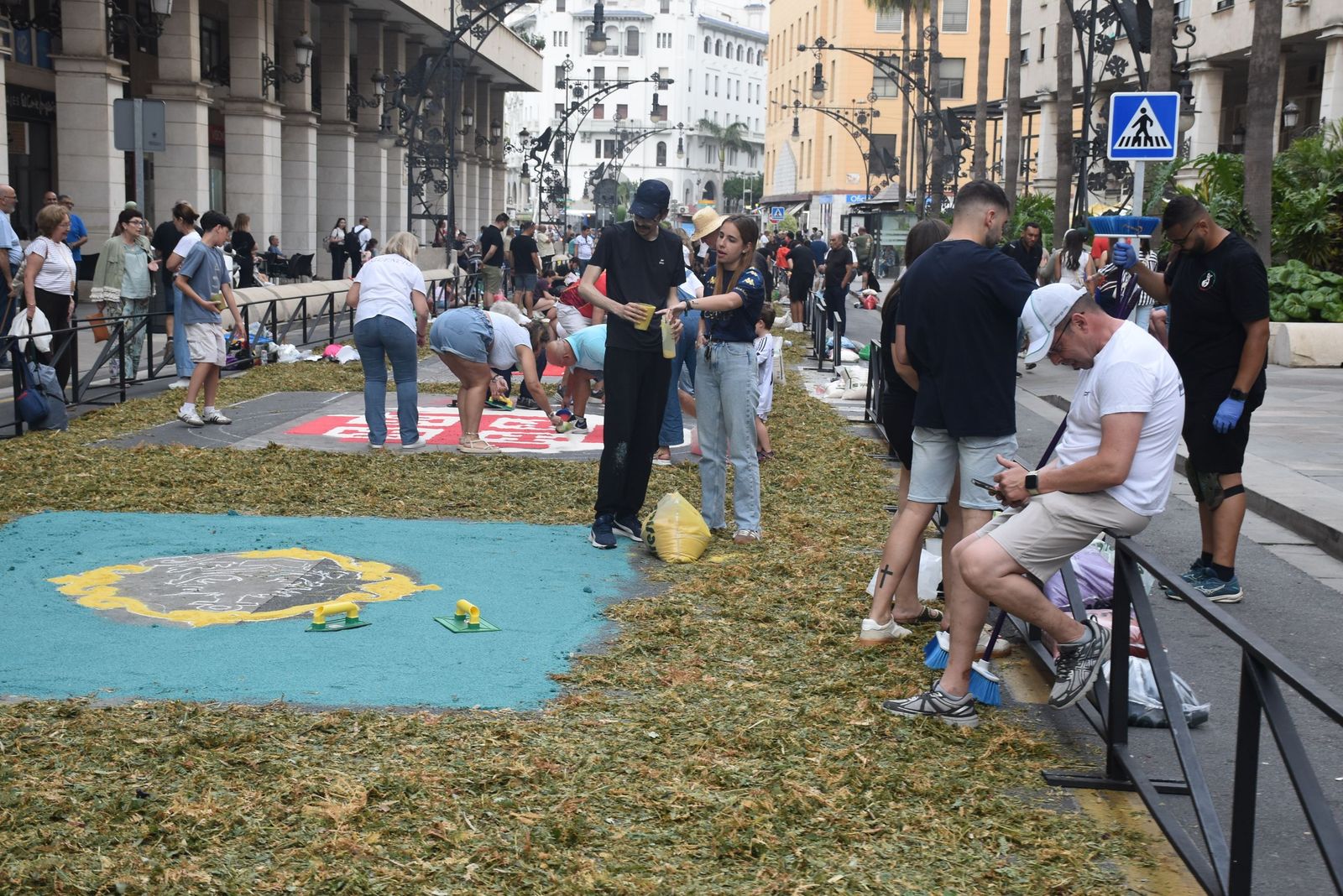 Todo preparado para el Corpus Christi en Ceuta