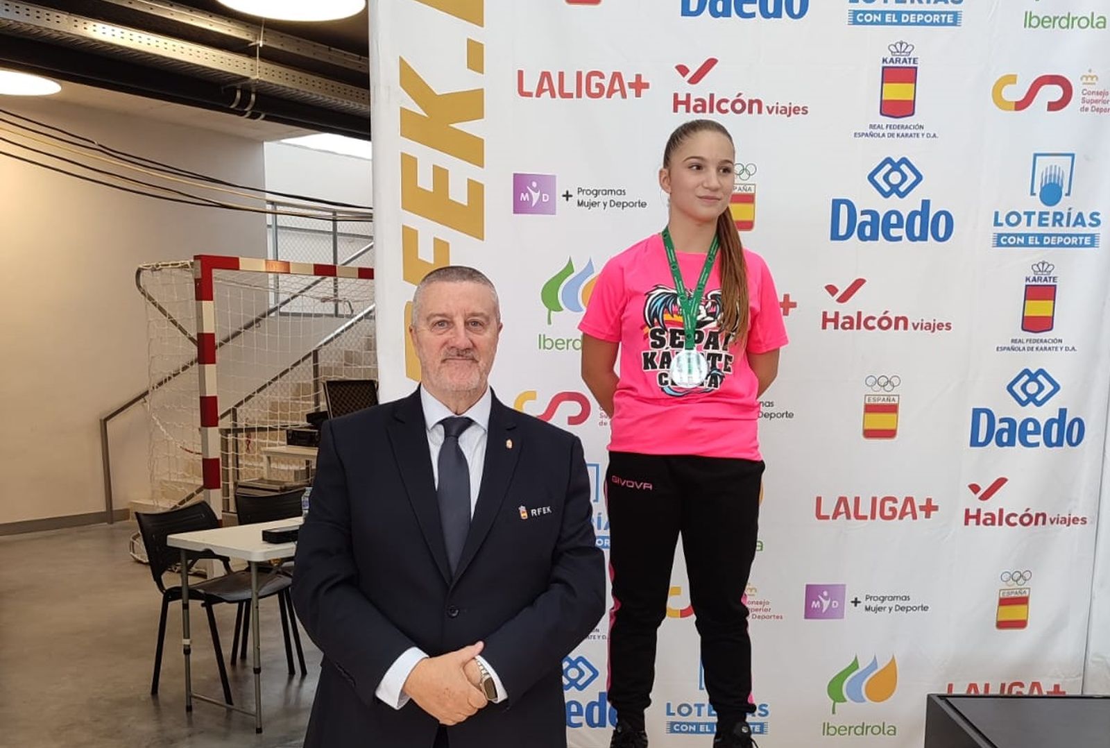 Dos medallas de plata del Sepai en la Segunda Liga Nacional de Kárate