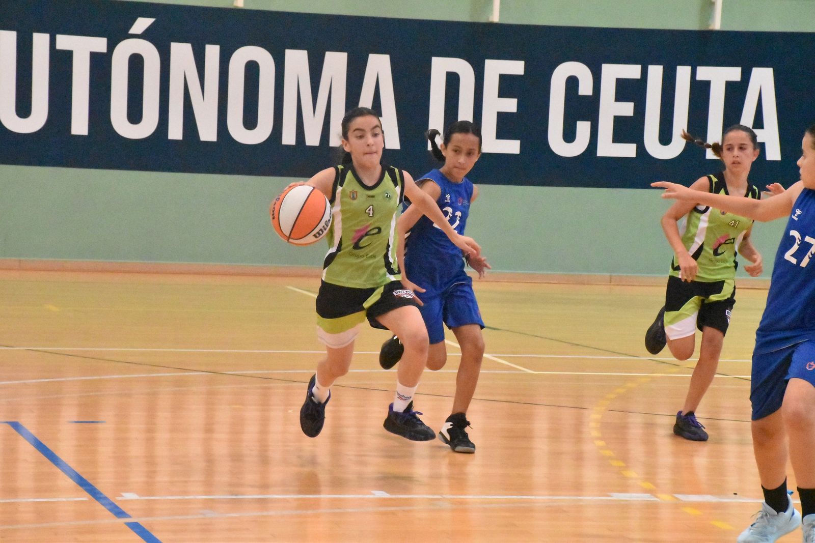Finales de la liga de Minibasket