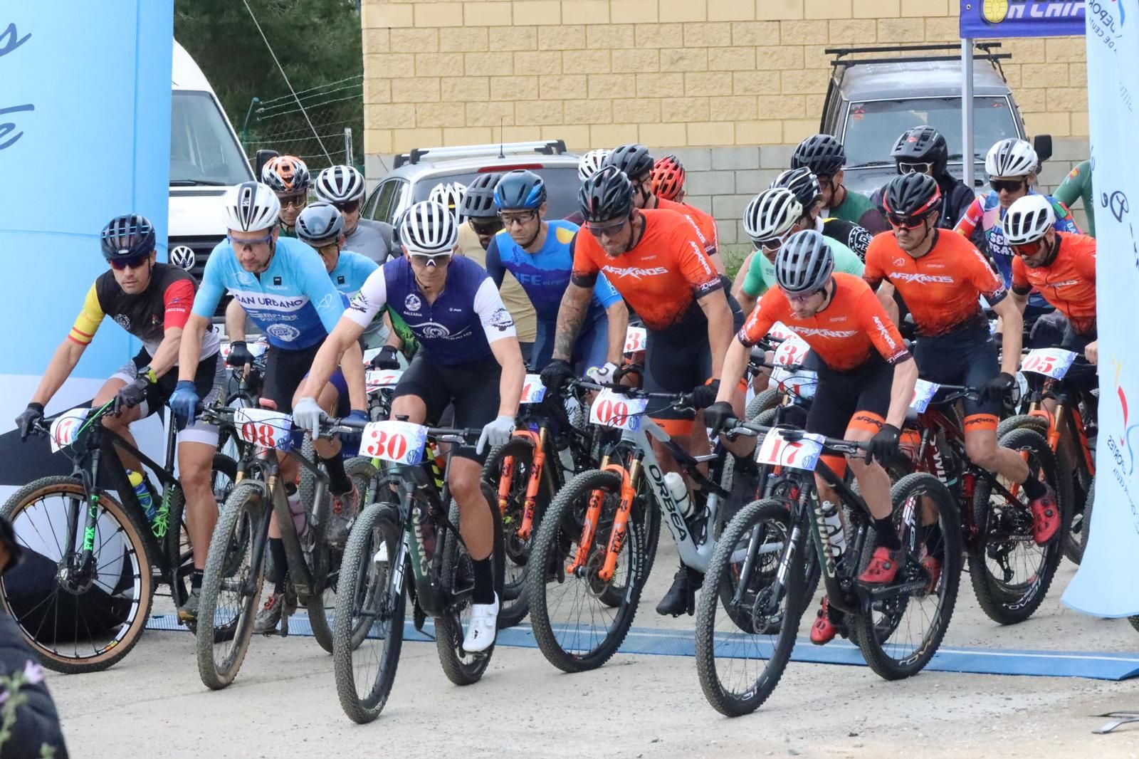 Este domingo se ha celebrado la 'Media BTT'