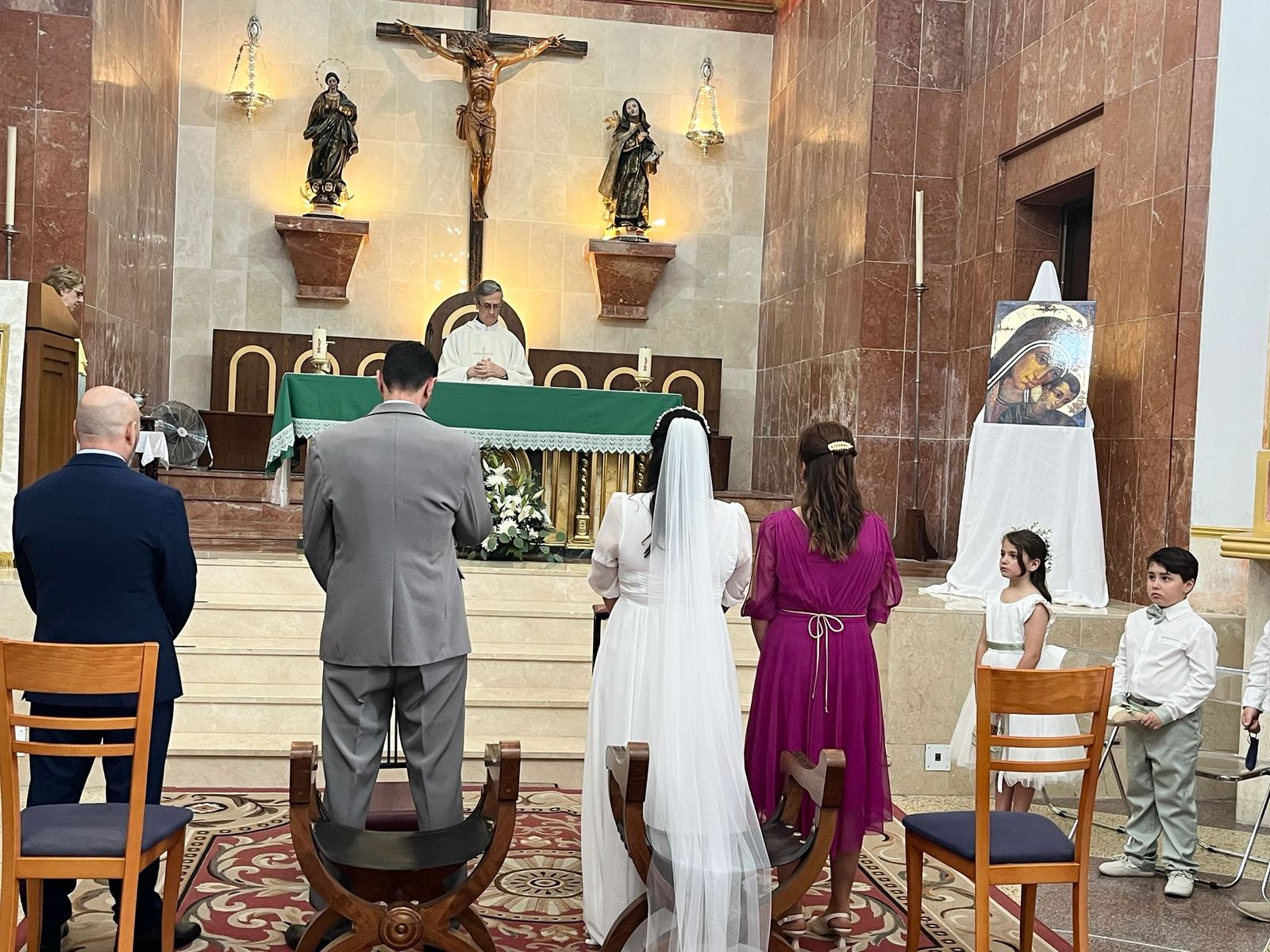 Boda de Jesús y María en la Iglesia de Santa Teresa