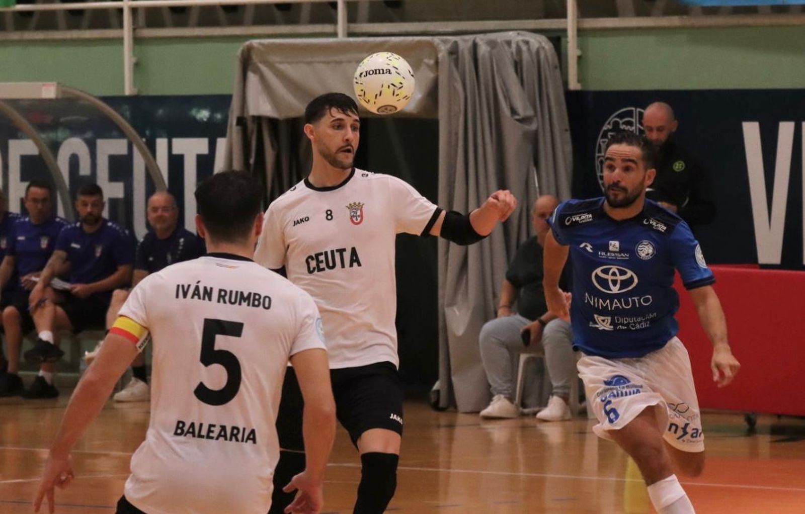 Victoria de la UA Ceutí ante el Xerez Futsal