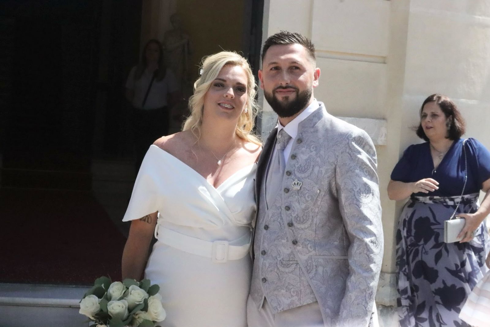 Eduardo y Tamara se dan el “sí, quiero” en el Salón del Trono