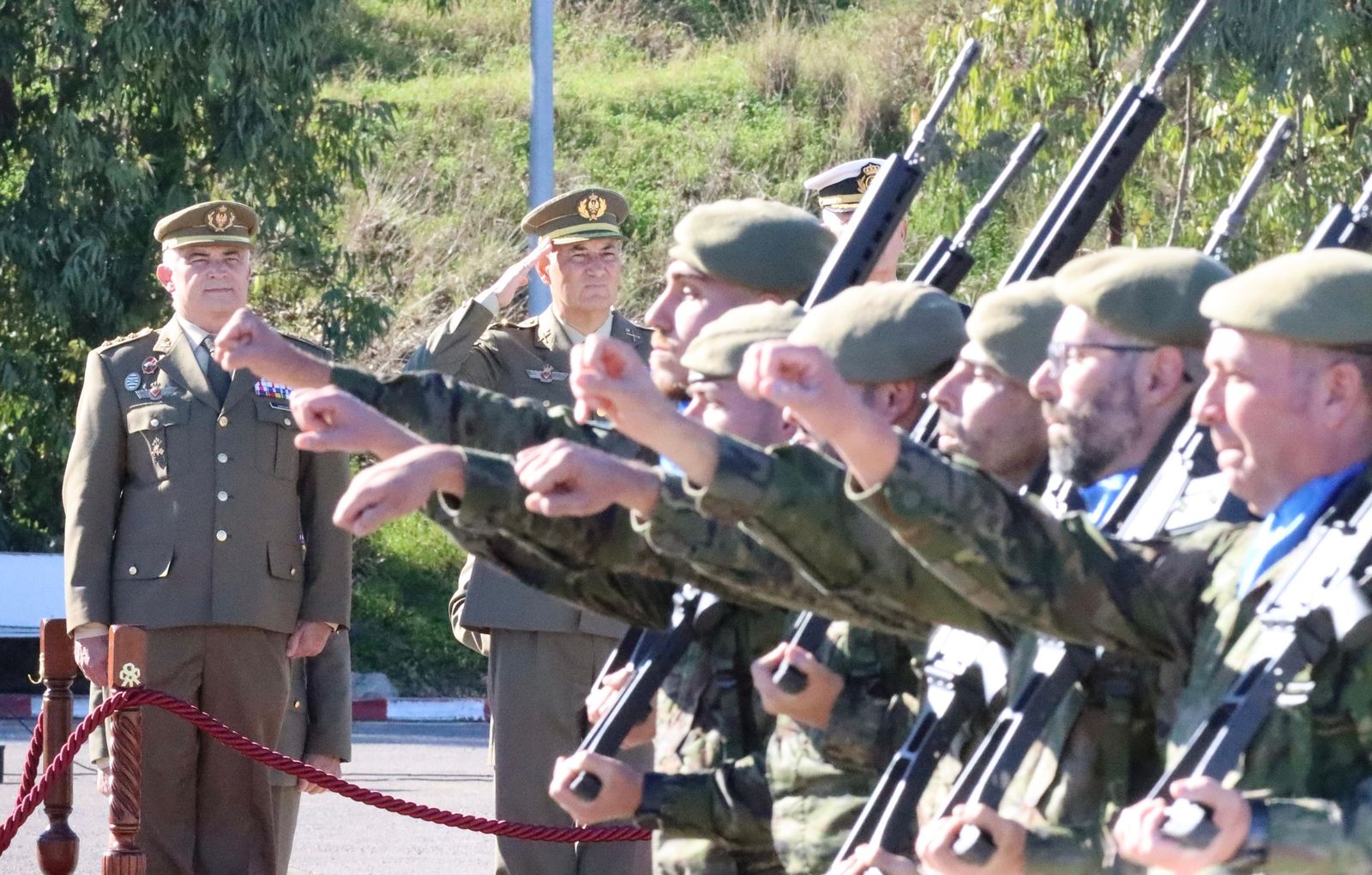 FOTOGALERÍA | Así vivió el Batallón del Cuartel General la celebración de su aniversario