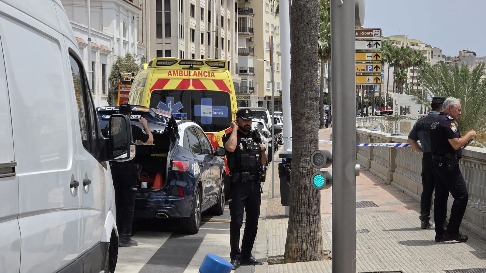 Los TEDAX consiguieron identificar el mortero y tuvieron lugar dos detonaciones