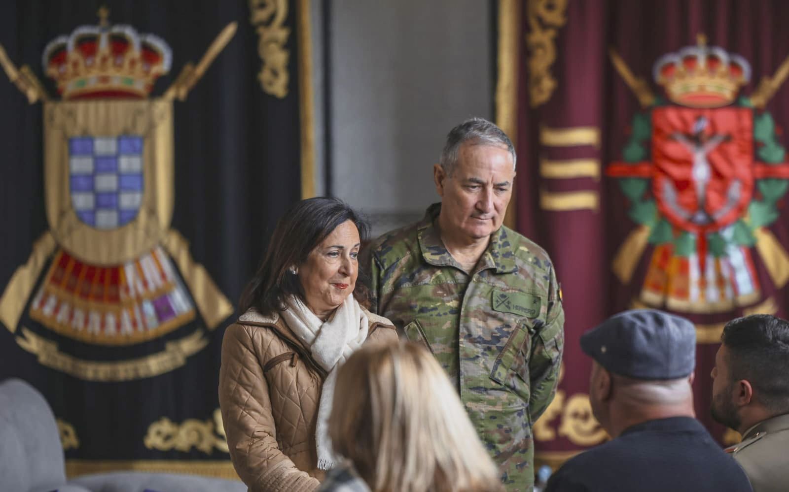 Robles durante su visita a Ceuta este miércoles