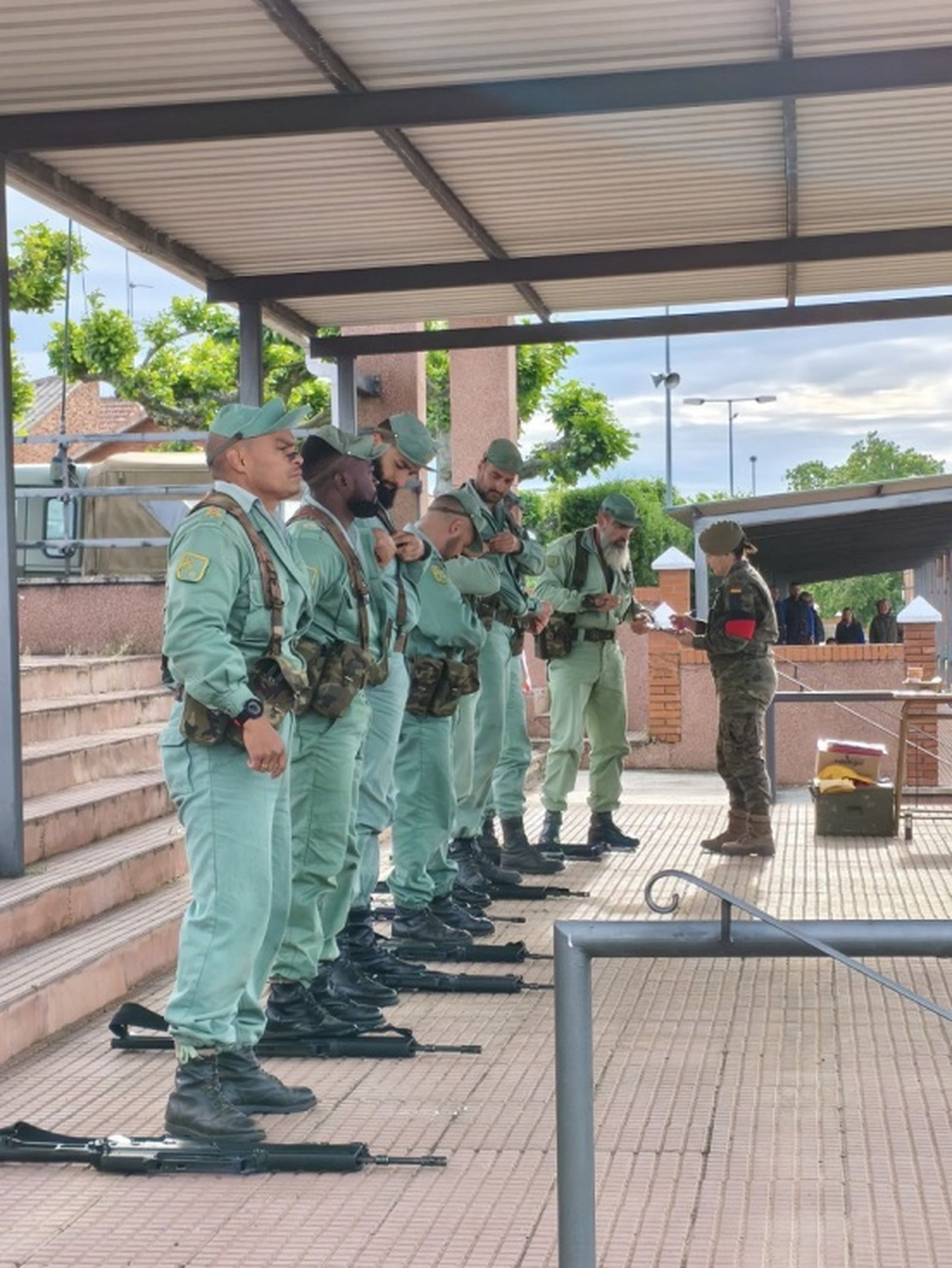 FOTO Patrulla de tiro del Tercio Duque de Alba 2º de la Legión