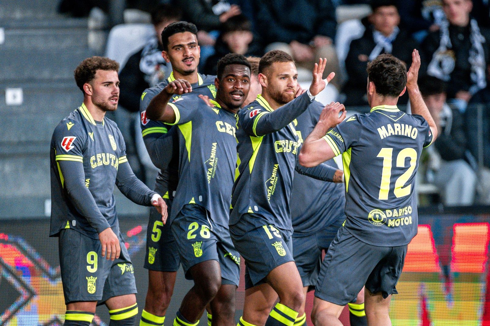 Burgos-AD Ceuta, partido de la Liga Hypermotion