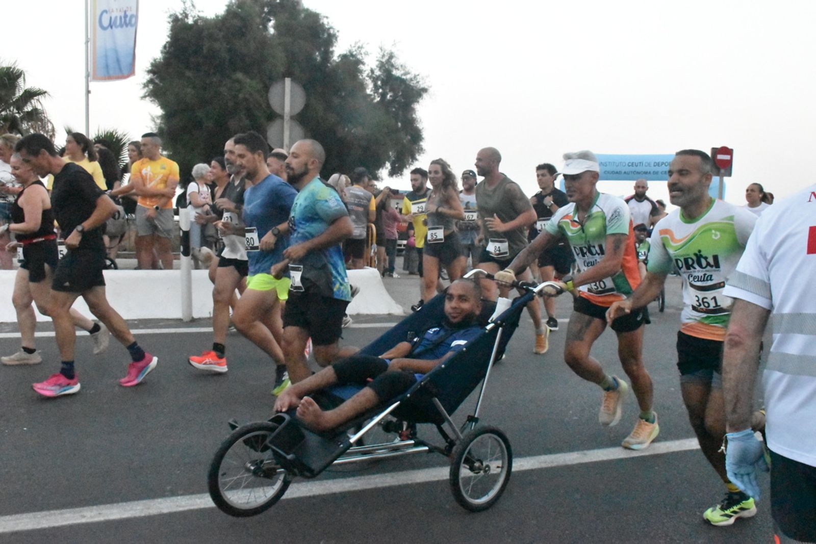 “Bily” y Elena López, reyes de la XXXI carrera popular de San Juan