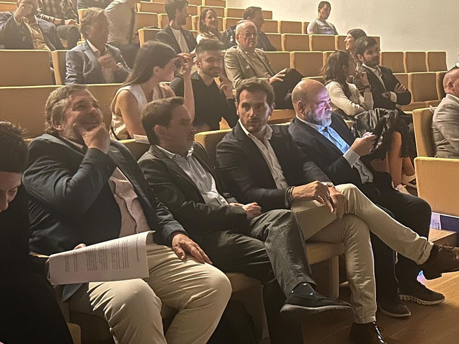 El ex político Albert Rivera estuvo presente para ofrecer una ponencia. / FOTO G.S.