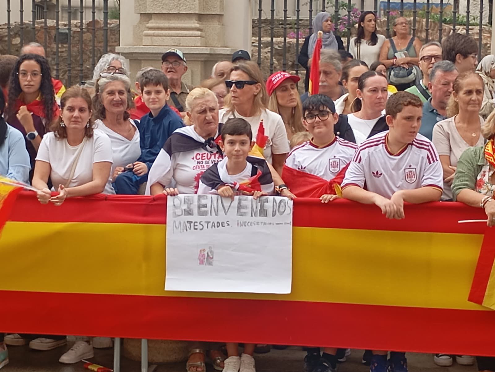 "Majestades: no se olviden de nosotros"