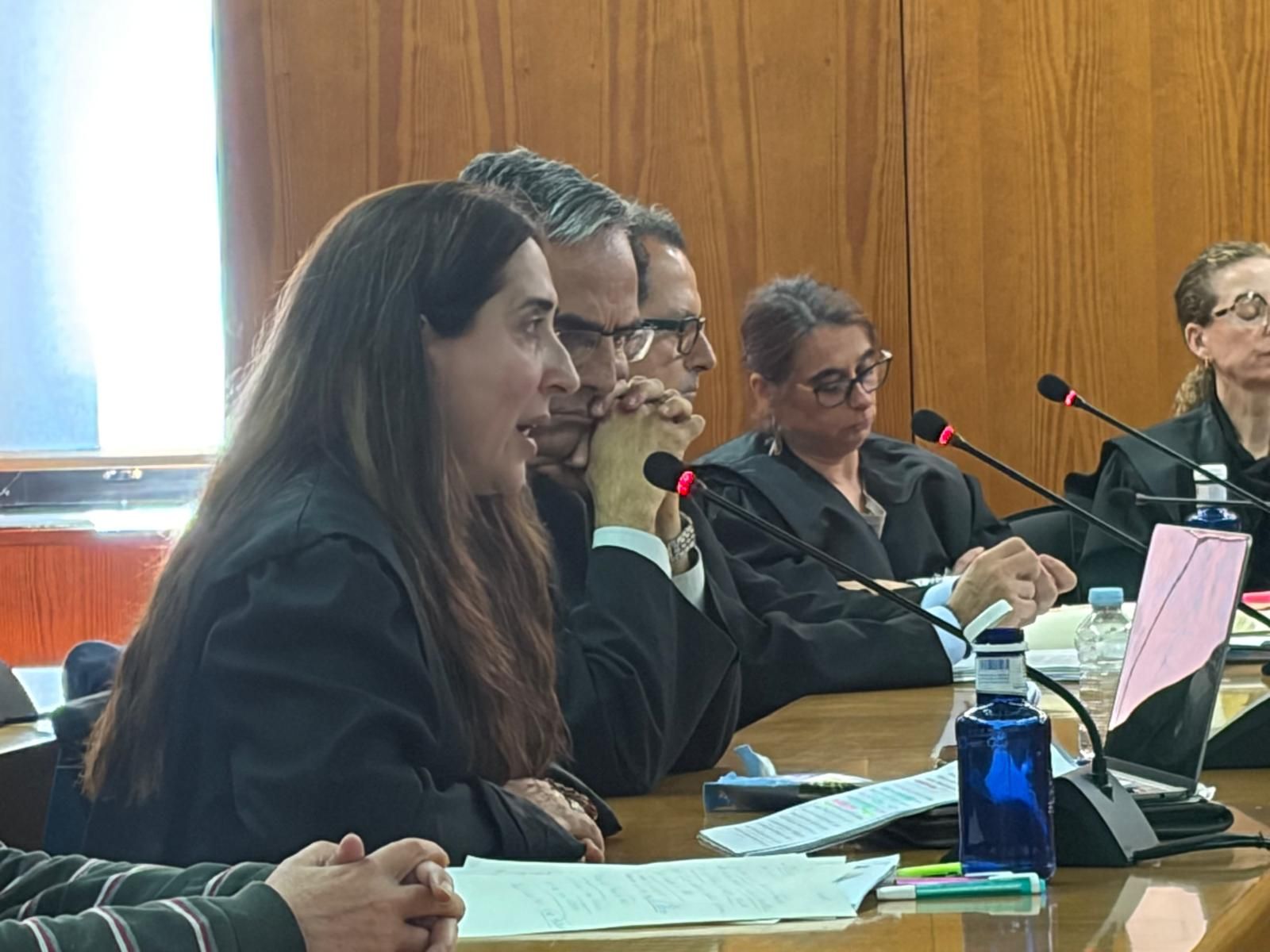 La letrada Inmaculada Guil, ante el jurado este miércoles