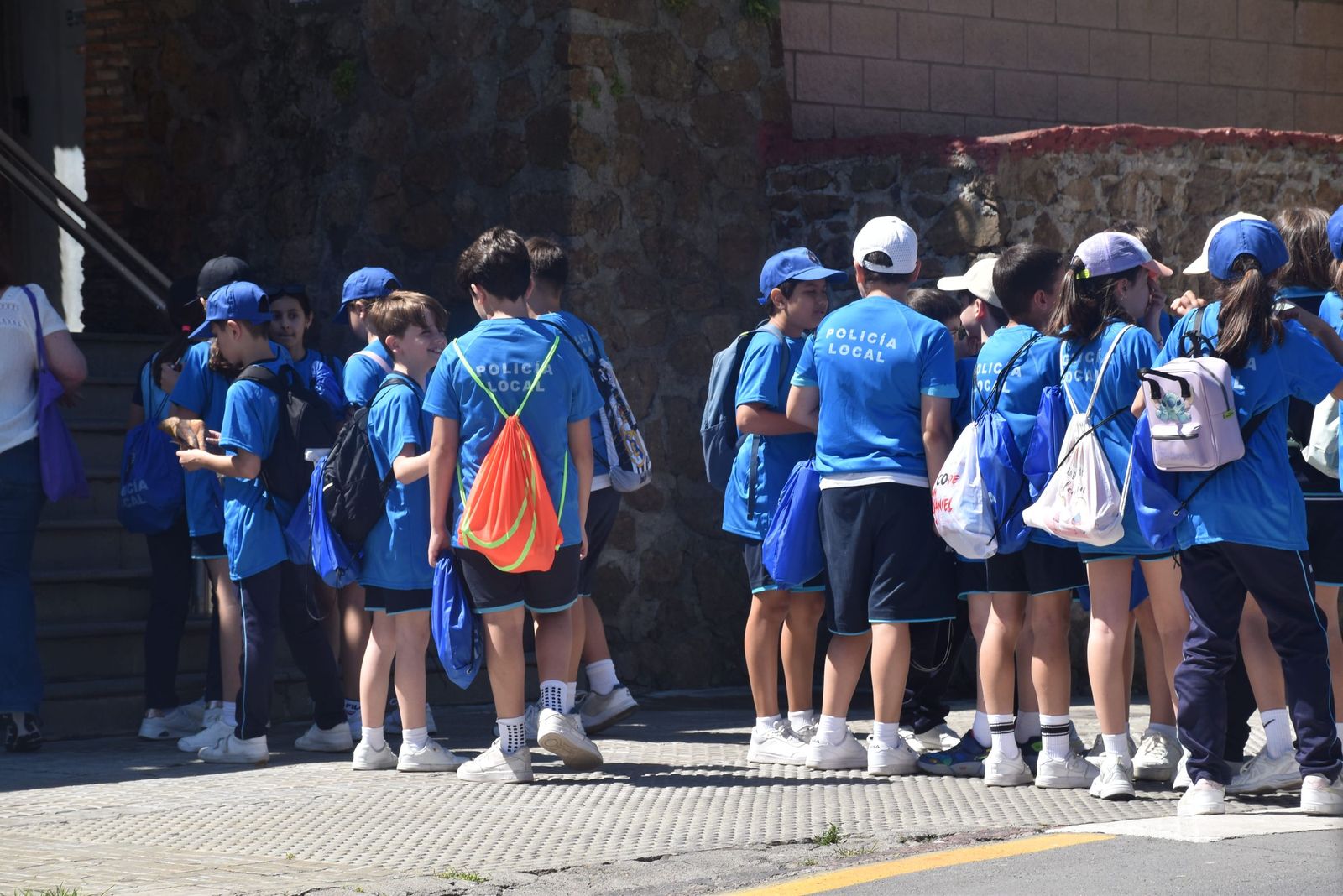 La Policía Local deslumbra a los pequeños de varios centros escolares