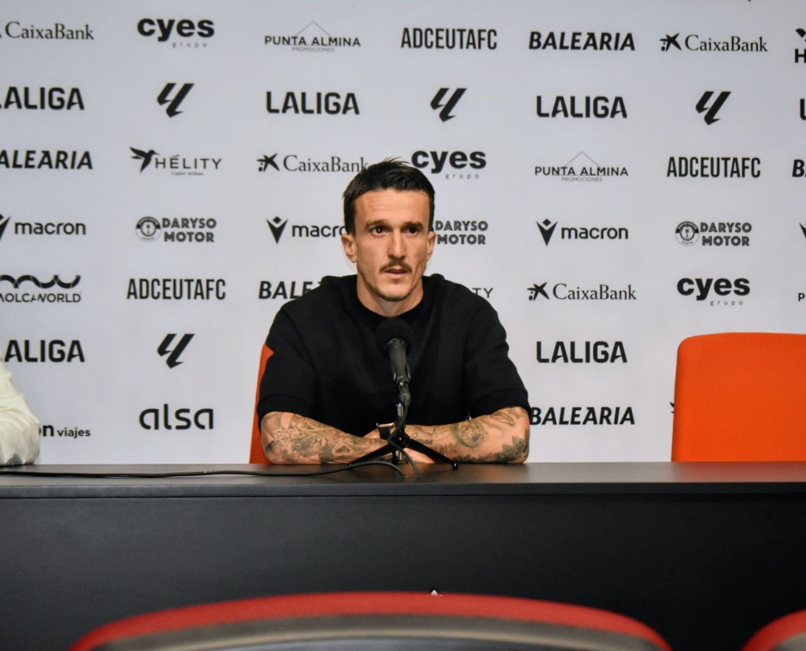 Salvi Sánchez jugador de la AD Ceuta