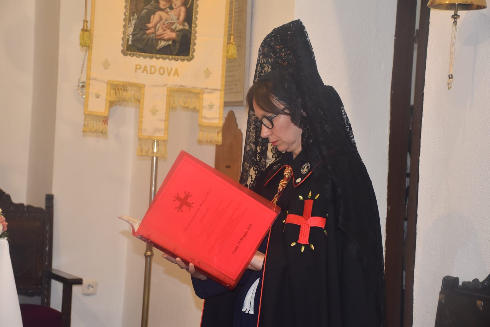 La Eucaristía y pregón se celebró en la Ermita de San Antonio