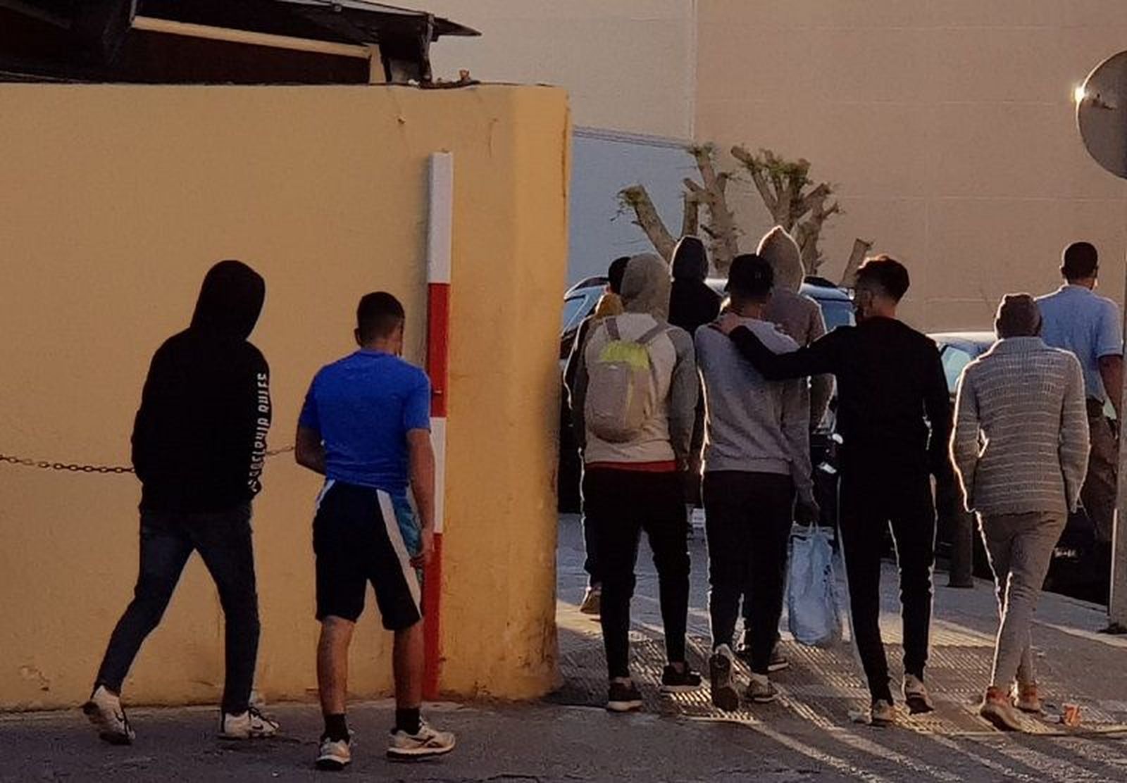 Menores migrantes en Ceuta